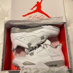 Air Jordon 4 Retro “White Oreo” Nike men’s 11